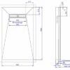 Schedel Plan Plus Mineral-Duschelement Bodeneben 90 X 150 Cm Mit Rinne, Gefälle Vierseitig -Badezimmer Verkaufs-Shop hersteller schedel duschelemente mineralwerkstoff plan plus 3803840