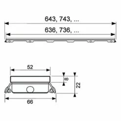 TECE TECEdrainline Glasabdeckung Grün Für Duschrinne 90 Cm Gerade -Badezimmer Verkaufs-Shop hersteller tece drainline designroste fliesenmulde glasabdeckung 532387