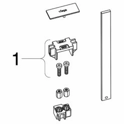 Viega Advantix Vario-Stegrostset Glänzend SR2 -Badezimmer Verkaufs-Shop hersteller viega ablauftechnik duschrinnen bodenentwaesserung advantix 4451774