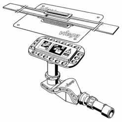 Viega Advantix Cleviva-Duschrinne Mit Advantix-Einleger Visign C1, Modell 4981.10, 120 Cm