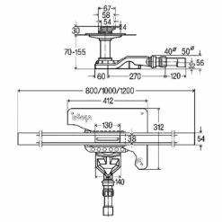 Viega Advantix Cleviva-Duschrinne Mit Advantix-Einleger Visign C1, Modell 4981.11, 80 Cm -Badezimmer Verkaufs-Shop hersteller viega duschrinnen und bodenentwaesserung advantix 4453004