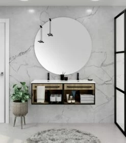 Pianura Giulia Badmöbel Set 121 Cm Mit Spiegel Und Wandleuchten -Badezimmer Verkaufs-Shop pianura giulia badmoebel sets 121 cm 10250021