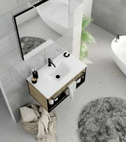 Pianura Giulia Badmöbel Set 81 Cm Mit LED-Lichtspiegel -Badezimmer Verkaufs-Shop pianura giulia badmoebel sets 81 cm 10249958