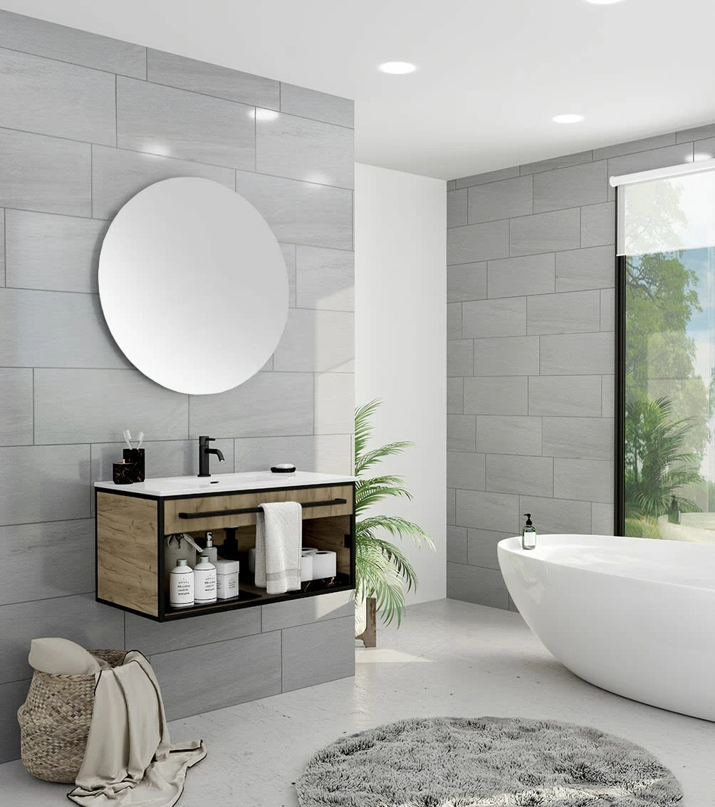 Pianura Giulia Badmöbel Set 81 Cm Mit Spiegel 5 Pianura Giulia Badmöbel Set 81 Cm Mit Spiegel – Bild 3