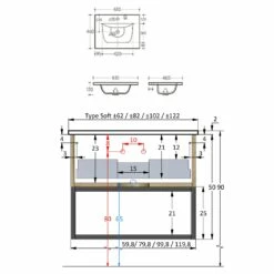 Pianura Giulia Badmöbel Set 61 Cm Mit Spiegel 10 Pianura Giulia Badmöbel Set 61 Cm Mit Spiegel -Badezimmer Verkaufs-Shop pianura giulia waschtisch sets waschtischkombination 61 9638120