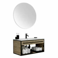 Pianura Giulia Badmöbel Set 81 Cm Mit Spiegel