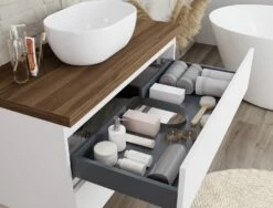 Pianura Stella Badmöbel Set 100,5 Cm Mit LED-Spiegelschrank -Badezimmer Verkaufs-Shop pianura stella badmoebel sets 100 5 10249682