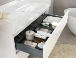 Pianura Stella Badmöbel Set 102 Cm Mit LED-Spiegelschrank, Ohne Hahnloch -Badezimmer Verkaufs-Shop pianura stella badmoebel sets 100 cm 10249607