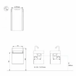Pianura Stella Badmöbel Set 40,5 Cm Mit Spiegel -Badezimmer Verkaufs-Shop pianura stella badmoebel sets 40 5 10357949