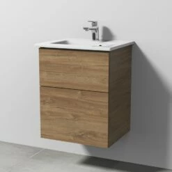 Sanipa 3way Möbelset-1 Inkl. Lichtspiegel "LUCY", 50 Cm, Mit Push To Open