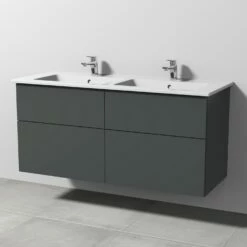 Sanipa 3way Möbelset-1 Inkl. Lichtspiegel "LUCY", 130 Cm, Mit Push To Open