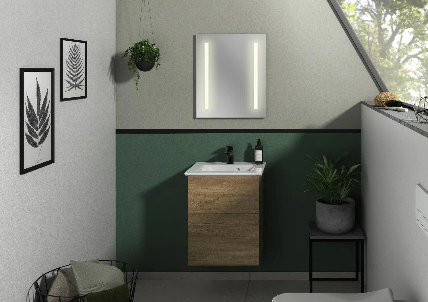 Sanipa 3way Möbelset-1 Inkl. Lichtspiegel "LUCY", 50 Cm, Mit Push To Open 7 Sanipa 3way Möbelset-1 Inkl. Lichtspiegel "LUCY", 50 Cm, Mit Push To Open – Bild 5