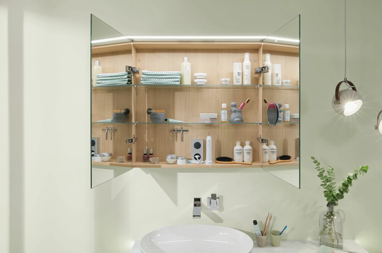 Sanipa 3way Möbelset Inkl. Spiegelschrank "MALTE", 80 Cm 10 Sanipa 3way Möbelset Inkl. Spiegelschrank "MALTE", 80 Cm – Bild 8