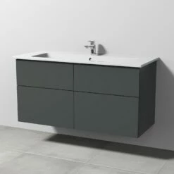 Sanipa 3way Möbelset Inkl. Spiegelschrank "ARND", 120 Cm, Mit Push To Open