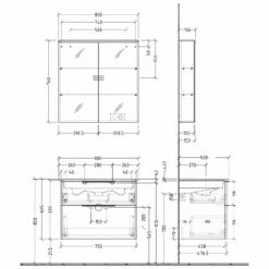 Sanipa 3way Möbelset Inkl. Spiegelschrank "ARND", 80 Cm, Mit Aufsatzgriffen 11 Sanipa 3way Möbelset Inkl. Spiegelschrank "ARND", 80 Cm, Mit Aufsatzgriffen -Badezimmer Verkaufs-Shop sanipa 3way badmoebel sets moebelset inkl 6358321