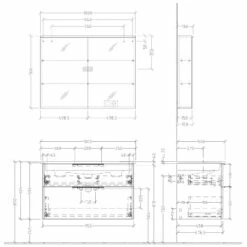 Sanipa 3way Möbelset Inkl. Spiegelschrank "ARND", 100 Cm, Mit Aufsatzgriffen -Badezimmer Verkaufs-Shop sanipa 3way badmoebel sets moebelset inkl 6358330