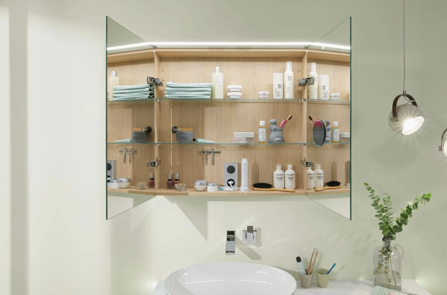 Sanipa 3way Möbelset Inkl. Spiegelschrank "MALTE", 80 Cm 12 Sanipa 3way Möbelset Inkl. Spiegelschrank "MALTE", 80 Cm – Bild 10