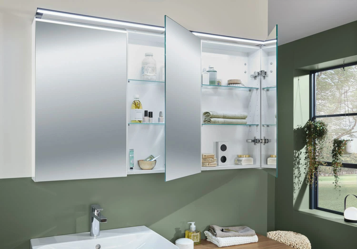 Sanipa 3way Möbelset Inkl. Spiegelschrank "MALTE", 130 Cm 12 Sanipa 3way Möbelset Inkl. Spiegelschrank "MALTE", 130 Cm – Bild 10