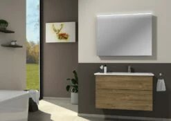 Sanipa 3way Möbelset Inkl. Spiegelschrank "ARND", 100 Cm, Becken Links -Badezimmer Verkaufs-Shop sanipa 3way badmoebel sets moebelset inkl 6442918