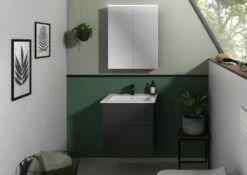 Sanipa 3way Möbelset Inkl. Spiegelschrank "ARND", 60 Cm, Mit Push To Open -Badezimmer Verkaufs-Shop sanipa 3way badmoebel sets moebelset inkl 6444208