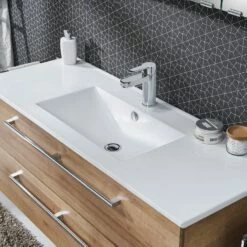 Steinkamp Life 2.0 Badmöbel Set 121 Cm Mit LED-Spiegelschrank -Badezimmer Verkaufs-Shop steinkamp badmoebel life 2 moebelsets waschtischkombination 8357881