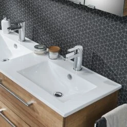 Steinkamp Life 2.0 Badmöbel Set 121 Cm Mit LED-Spiegelschrank, Doppelwaschtisch -Badezimmer Verkaufs-Shop steinkamp badmoebel life 2 moebelsets waschtischkombination 8357977