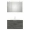Steinkamp Living 2.0 Badmöbel Set 100 Cm Mit Spiegelschrank -Badezimmer Verkaufs-Shop steinkamp badmoebel living 2 moebelsets mit 8398735