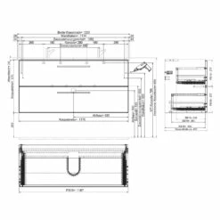 Steinkamp Living 2.0 Badmöbel Set 120 Cm Mit Spiegelschrank -Badezimmer Verkaufs-Shop steinkamp badmoebel living 2 moebelsets mit 8398996