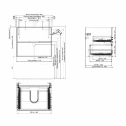 Steinkamp Living 2.0 / GROHE Essence Badmöbel Set 60 Cm Mit Spiegelschrank -Badezimmer Verkaufs-Shop steinkamp badmoebel living 2 moebelsets mit 8399200