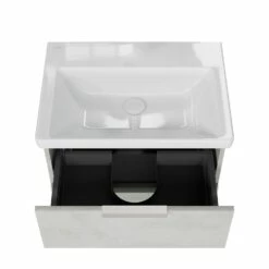 Steinkamp Living 2.0 / Villeroy & Boch Subway 3.0 Badmöbel Set 65 Cm Mit Spiegelschrank -Badezimmer Verkaufs-Shop steinkamp badmoebel living 2 sets mit 12465179