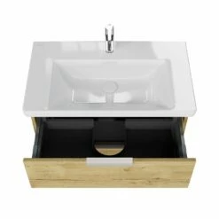 Steinkamp Living 2.0 / Villeroy & Boch Subway 3.0 Badmöbel Set 80 Cm Mit Spiegelschrank -Badezimmer Verkaufs-Shop steinkamp badmoebel living 2 sets mit 12465196