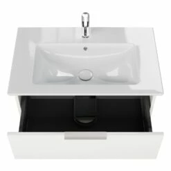 Steinkamp Living 2.0 / Villeroy & Boch Venticello CeramicPlus Badmöbel Set 80 Cm Mit Spiegelschrank -Badezimmer Verkaufs-Shop steinkamp badmoebel living 2 sets mit 12465246