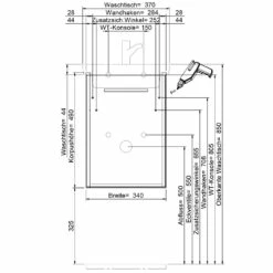 Steinkamp Living 2.0 / Villeroy & Boch Subway 3.0 Badmöbel Set 40 Cm Mit Spiegelschrank -Badezimmer Verkaufs-Shop steinkamp badmoebel living 2 sets mit 12465335