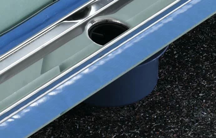 TECE TECEdrainline Ablauf Flach, DN 50 Auslauf Seitlich 3 TECE TECEdrainline Ablauf Flach, DN 50 Auslauf Seitlich