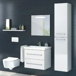 Villeroy & Boch Avento Waschtisch-Kombination 65 Cm Mit 2 Auszügen Und Spiegel More To See One -Badezimmer Verkaufs-Shop villeroy boch alle kollektionen avento waschtischkombination 4205473