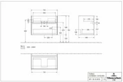 Villeroy & Boch Collaro Waschtisch-Kombination 79 Cm Mit 2 Auszügen Und Spiegel More To See 14 -Badezimmer Verkaufs-Shop villeroy boch alle kollektionen collaro waschtischkombinationen 3817889