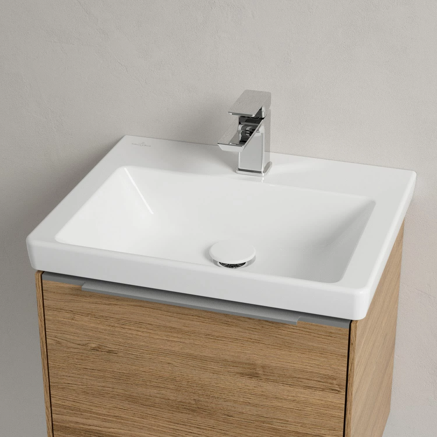 Villeroy & Boch Subway 3.0 Badmöbel-Set 50 Cm Mit Beleuchtung, 1 Auszug 3 Villeroy & Boch Subway 3.0 Badmöbel-Set 50 Cm Mit Beleuchtung, 1 Auszug