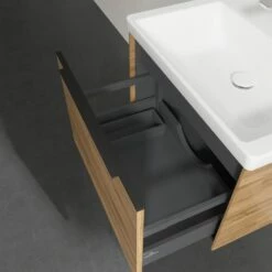 Villeroy & Boch Subway 3.0 Badmöbel-Set 65 Cm, Griff Volcano Black, 1 Auszug -Badezimmer Verkaufs-Shop villeroy boch alle kollektionen subway 3 10288523