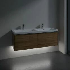 Villeroy & Boch Subway 3.0 Badmöbel-Set 130 Cm Mit Beleuchtung, 2 Auszüge, Doppelwaschtisch -Badezimmer Verkaufs-Shop villeroy boch alle kollektionen subway 3 10368770