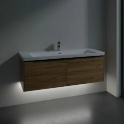 Villeroy & Boch Subway 3.0 Badmöbel-Set 130 Cm Mit Beleuchtung, Griff Volcano Black, 2 Auszüge -Badezimmer Verkaufs-Shop villeroy boch alle kollektionen subway 3 10369196