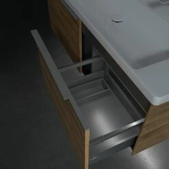 Villeroy & Boch Subway 3.0 Badmöbel-Set 130 Cm Mit Beleuchtung, 2 Auszüge, WT Für 2 Armaturen -Badezimmer Verkaufs-Shop villeroy boch alle kollektionen subway 3 10370048