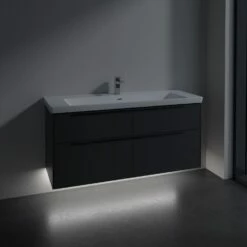 Villeroy & Boch Subway 3.0 Badmöbel-Set 130 Cm Mit Beleuchtung, Griff In Möbelfarbe, 4 Auszüge -Badezimmer Verkaufs-Shop villeroy boch alle kollektionen subway 3 detail3 10381739