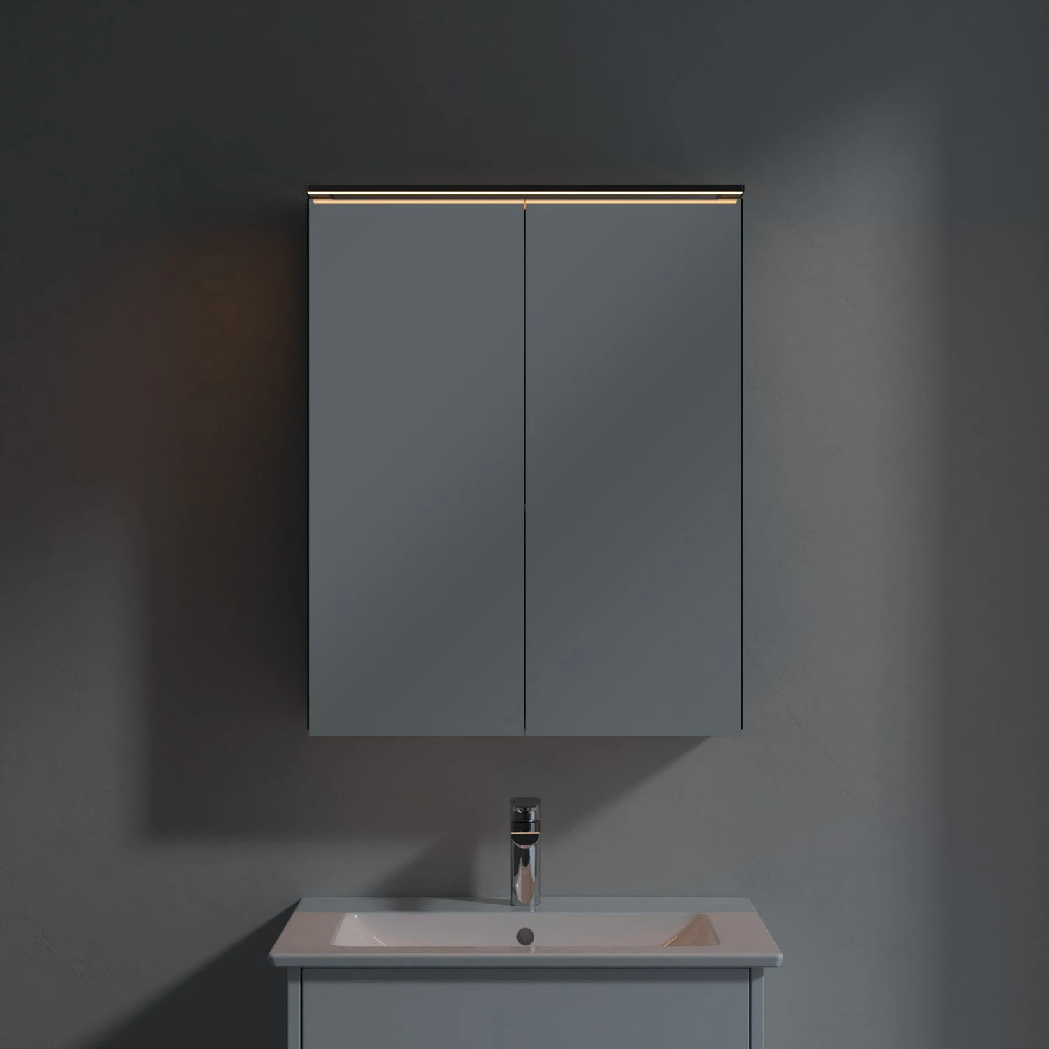 Villeroy & Boch Finero Waschtischunterschrank 65 Cm Mit Waschtisch Und Spiegelschrank, 2 Auszüge 11 Villeroy & Boch Finero Waschtischunterschrank 65 Cm Mit Waschtisch Und Spiegelschrank, 2 Auszüge – Bild 9